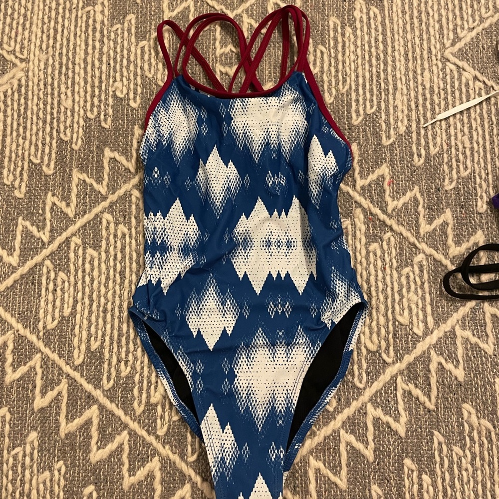 size 28 “ryker” style jolyn one piece- discontinued style and color!!